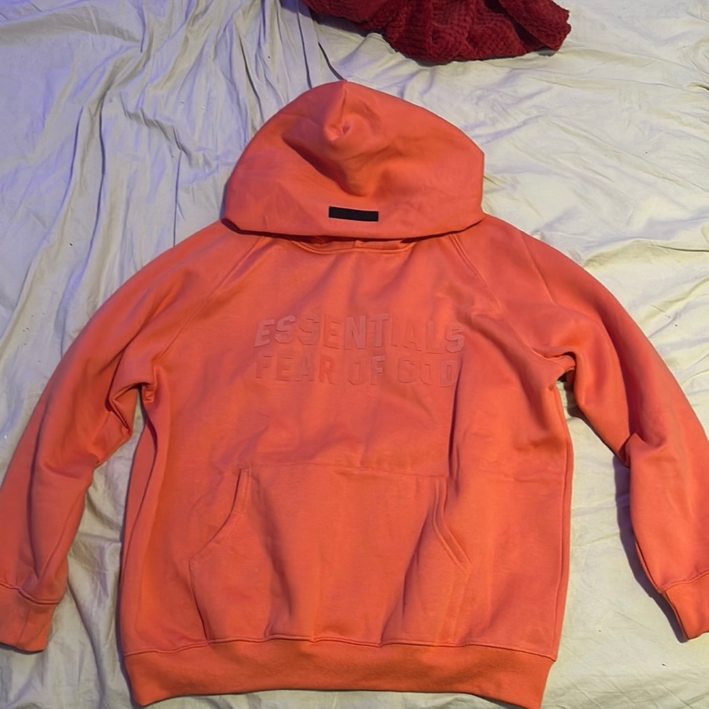 Men's Coral Essential Hoodie